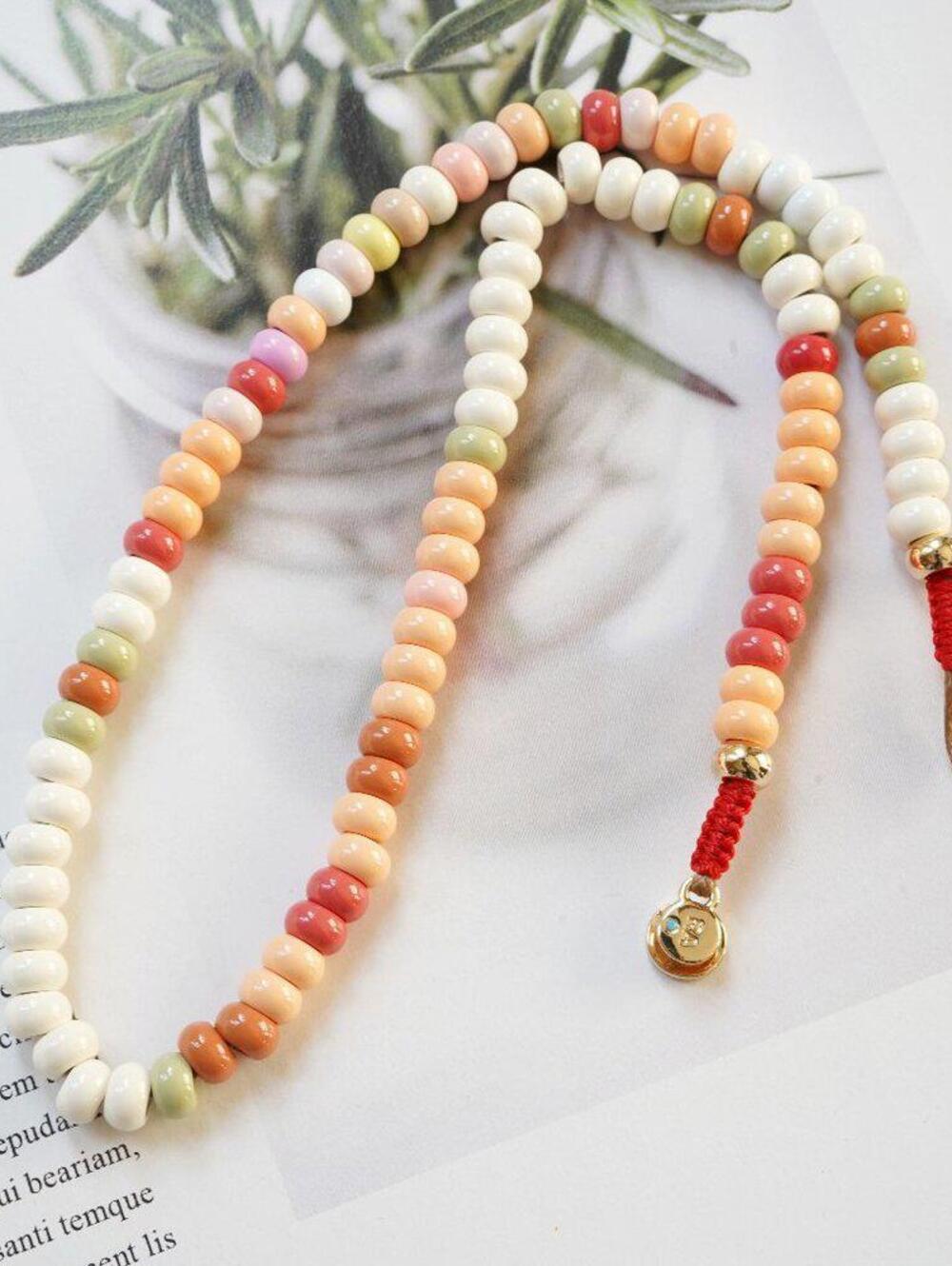 Roxanne Assoulin Loopy Necklace Rose